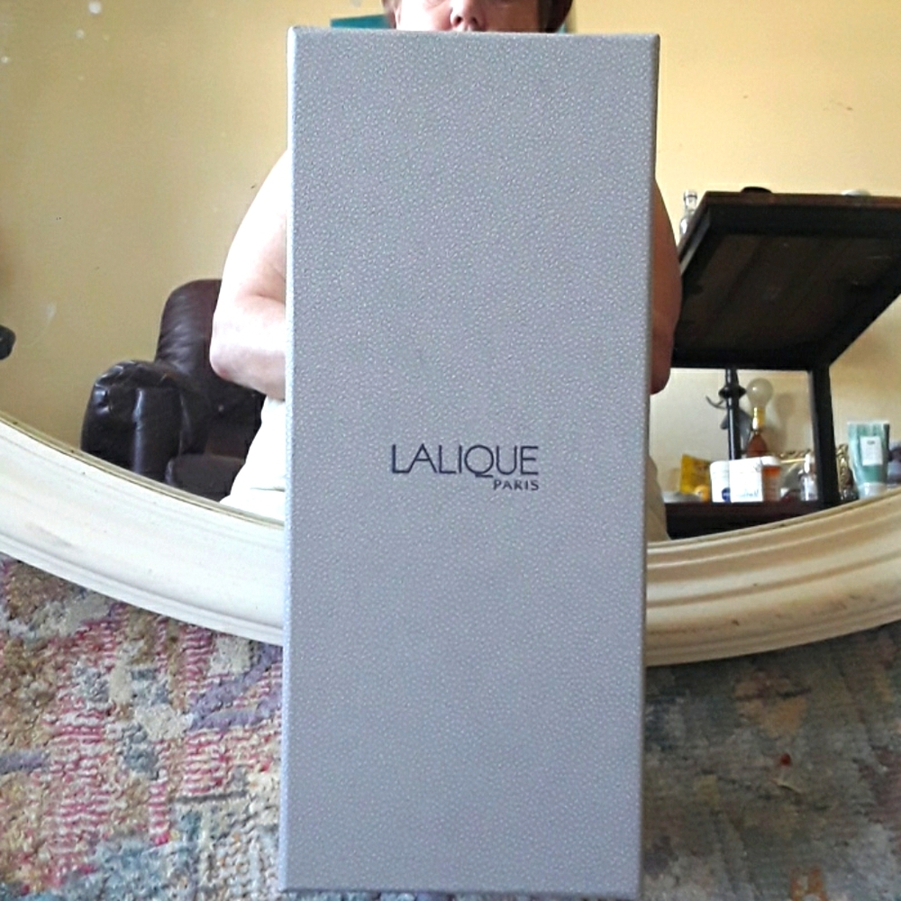 NiB Lalique Brambles Vase (2008)